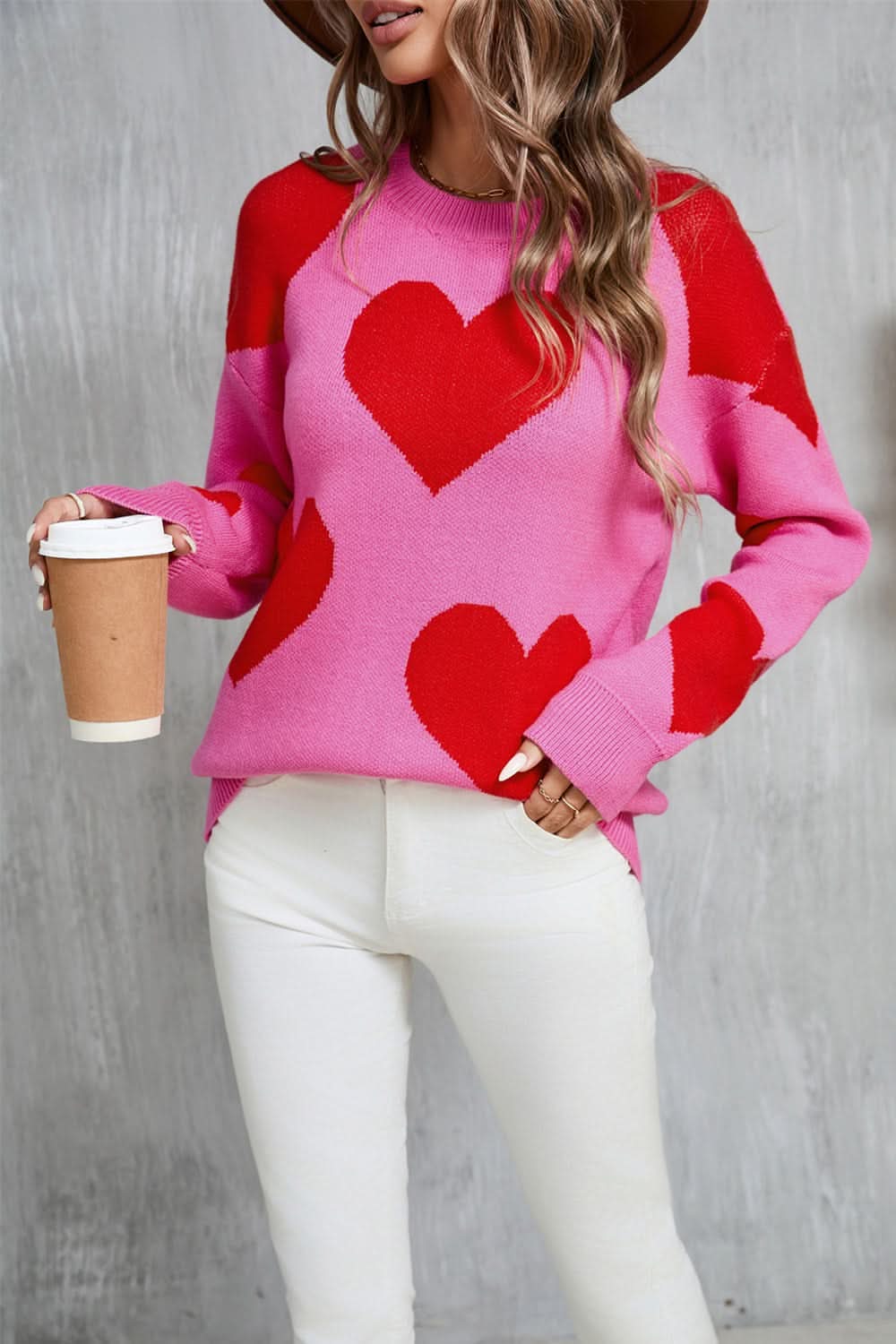 Oversized angel wings sweater