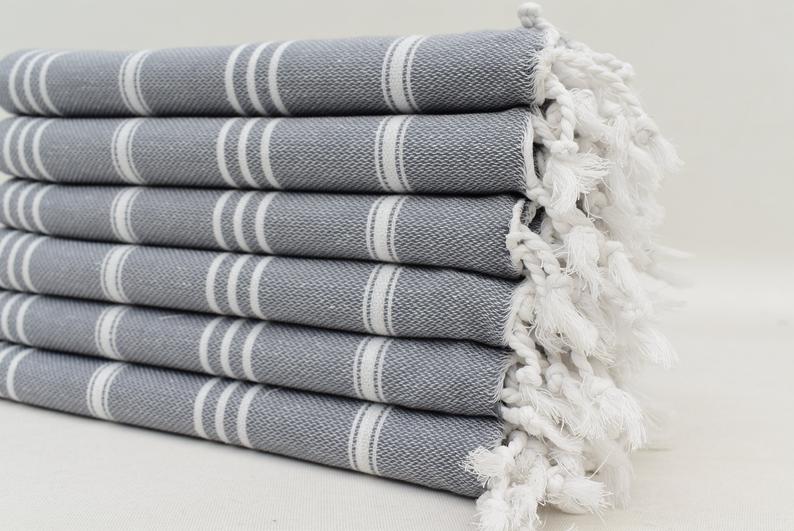 Basiclayersca Monaco Hand Towel 100 Percent Natural Turkish
