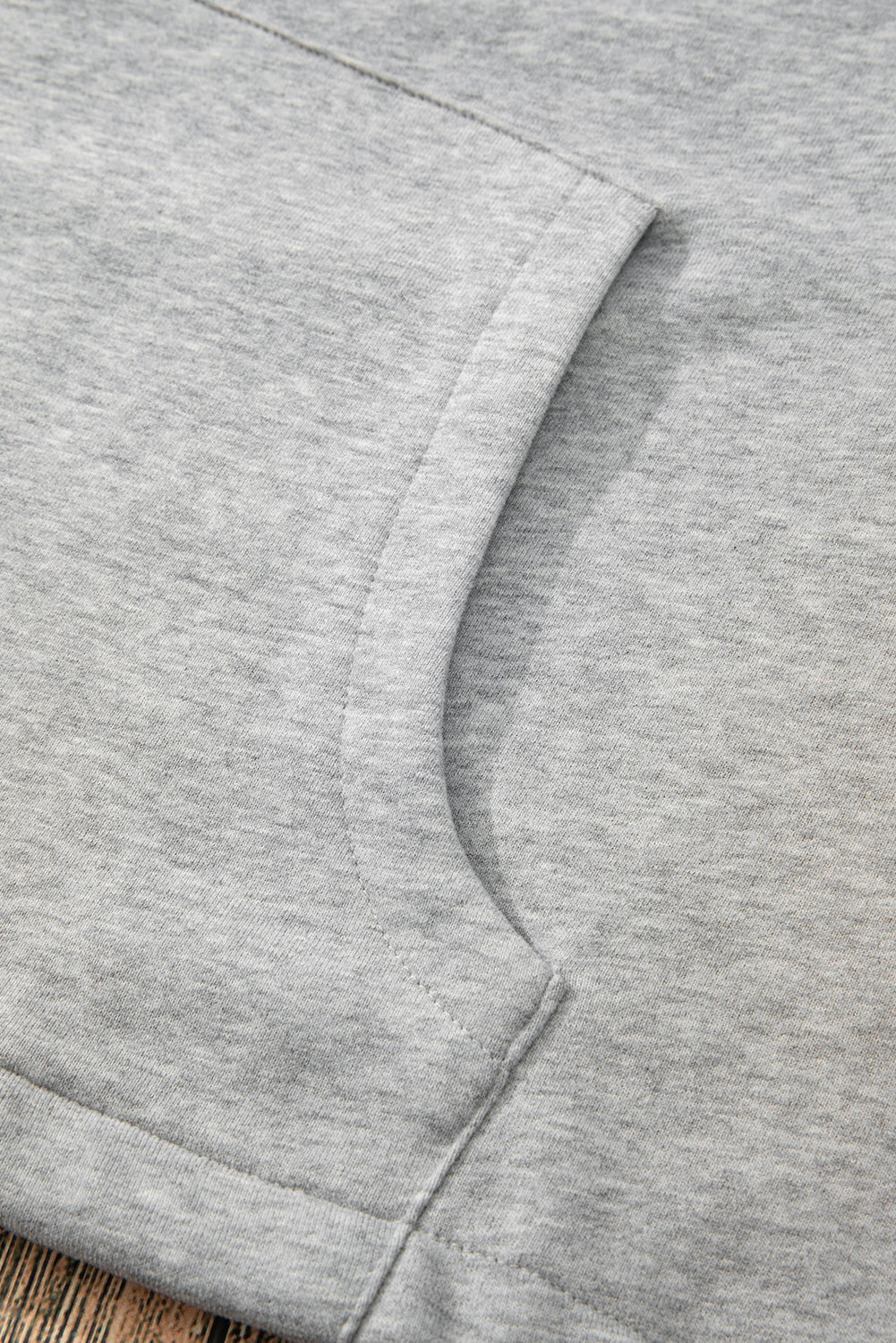 Premium Kate Fleece Lined Half Zipper Hoodie with Kangaroo Pockets