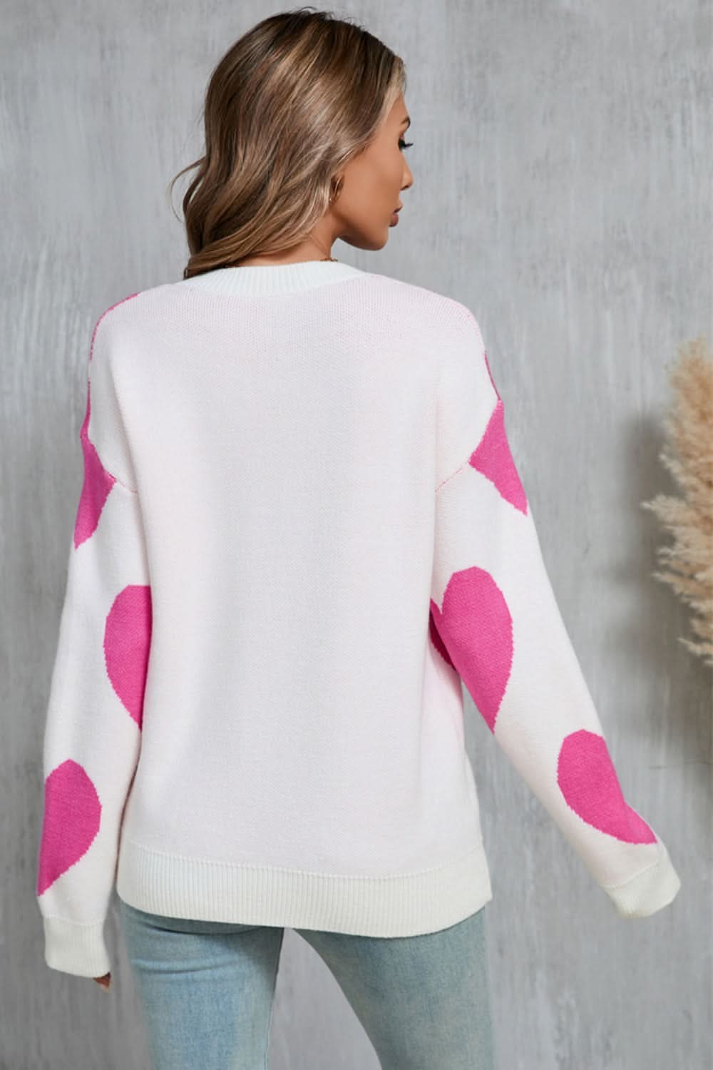 Oversized angel wings sweater