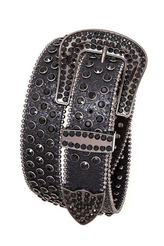 PLUS Crystal Statement Western Belt