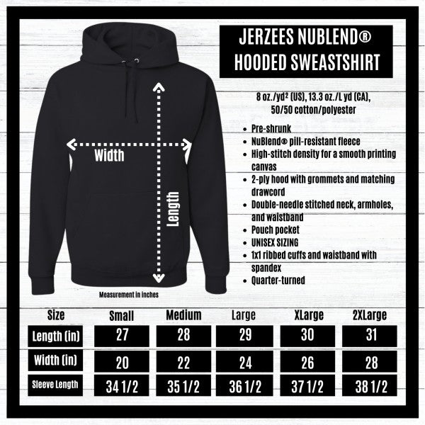 "Hard Pass" Football Hoodie - Unisex Game Day Sweatshirt | Premium 50/50 Cotton-Poly Blend | DTF Graphics | Made in USA
