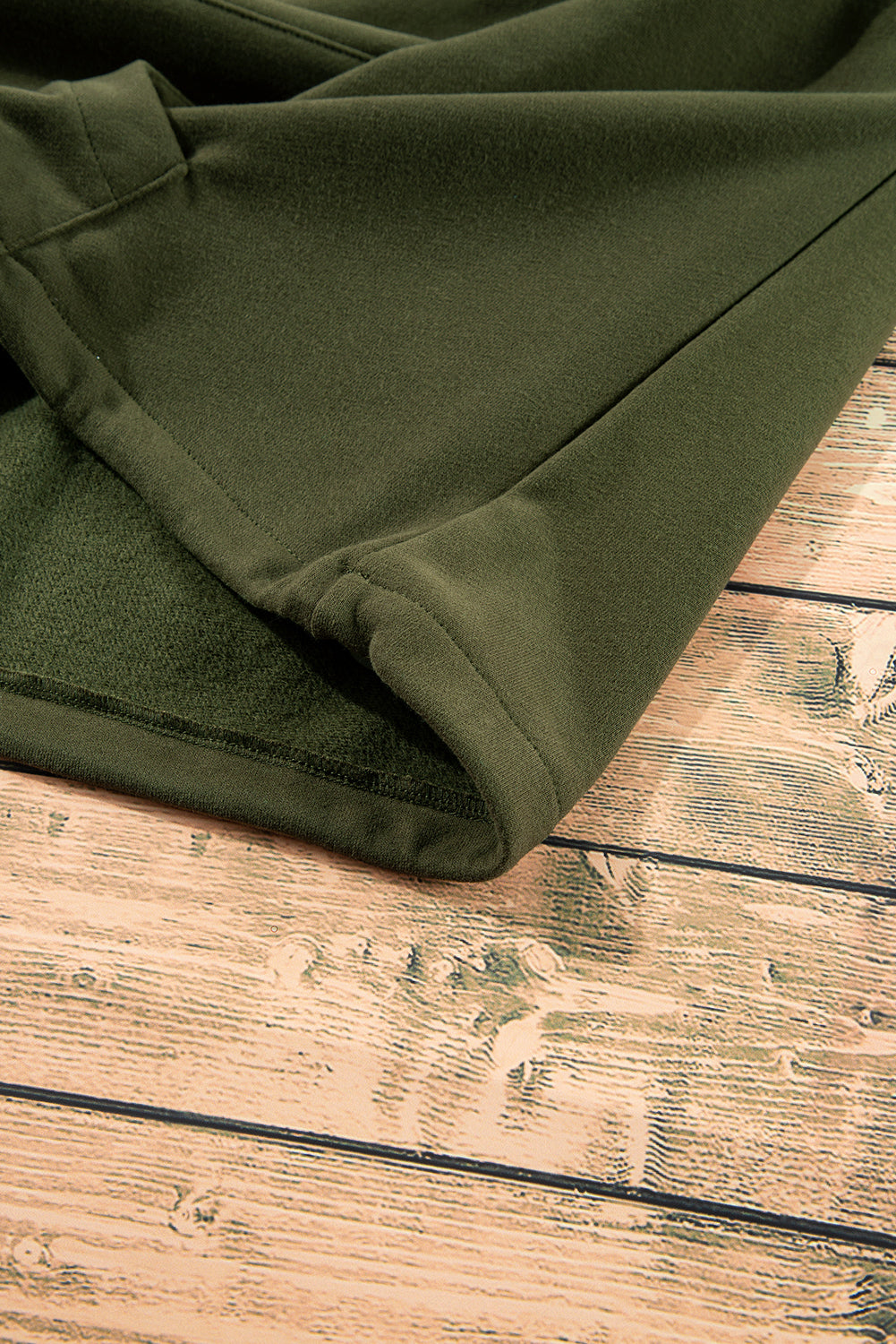 Premium Kate Fleece Lined Half Zipper Hoodie with Kangaroo Pockets