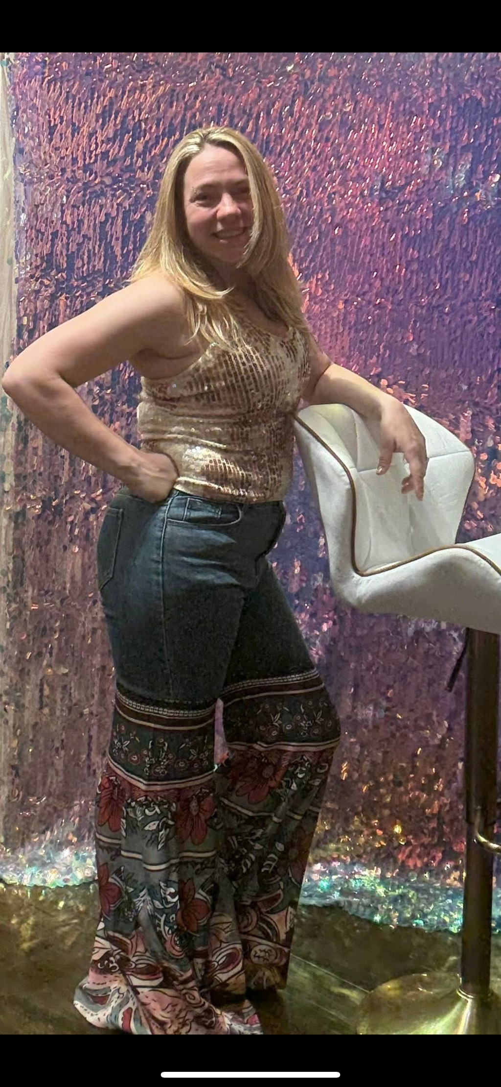 Boho Floral Flares
