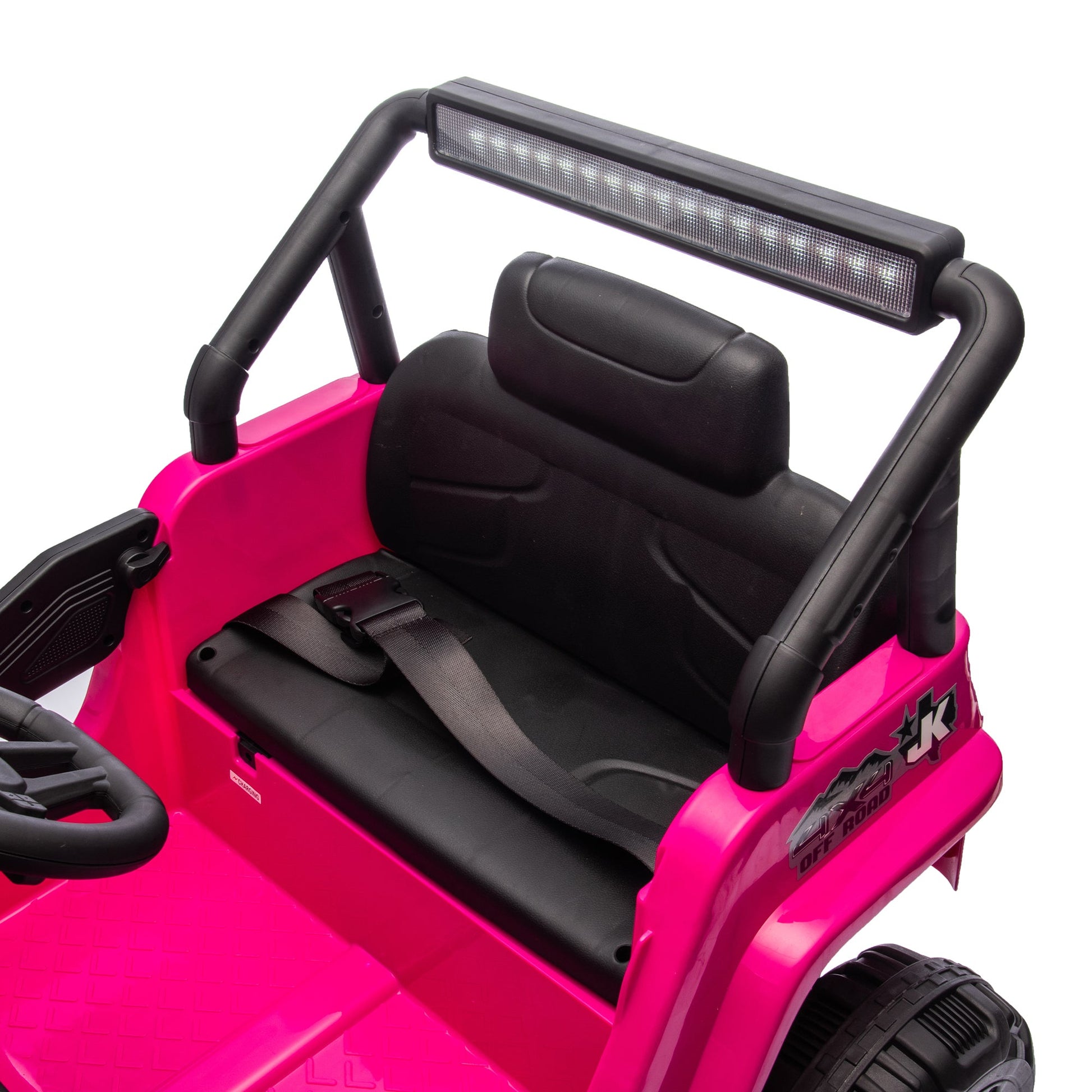 12V Kids Ride On Electric Truck Car W/Parents Control,2WD,Four-wheel suspension,Early education function,Adjustable volume,USB,MP3,Bluetooth,Microphone jack,Power display,LED lights For kids aged 1-4.