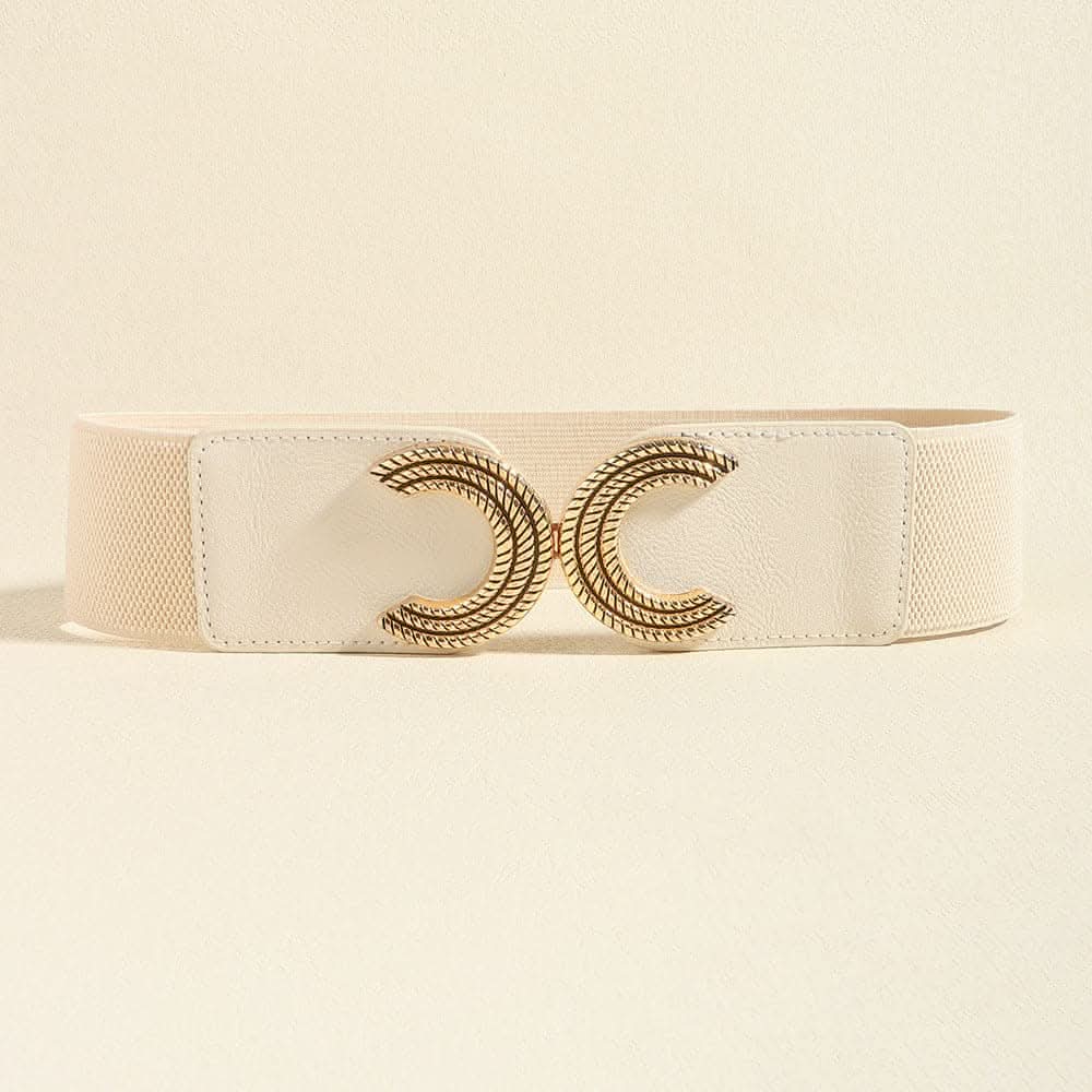 Chic Double C Waist Belt - 25.6"
