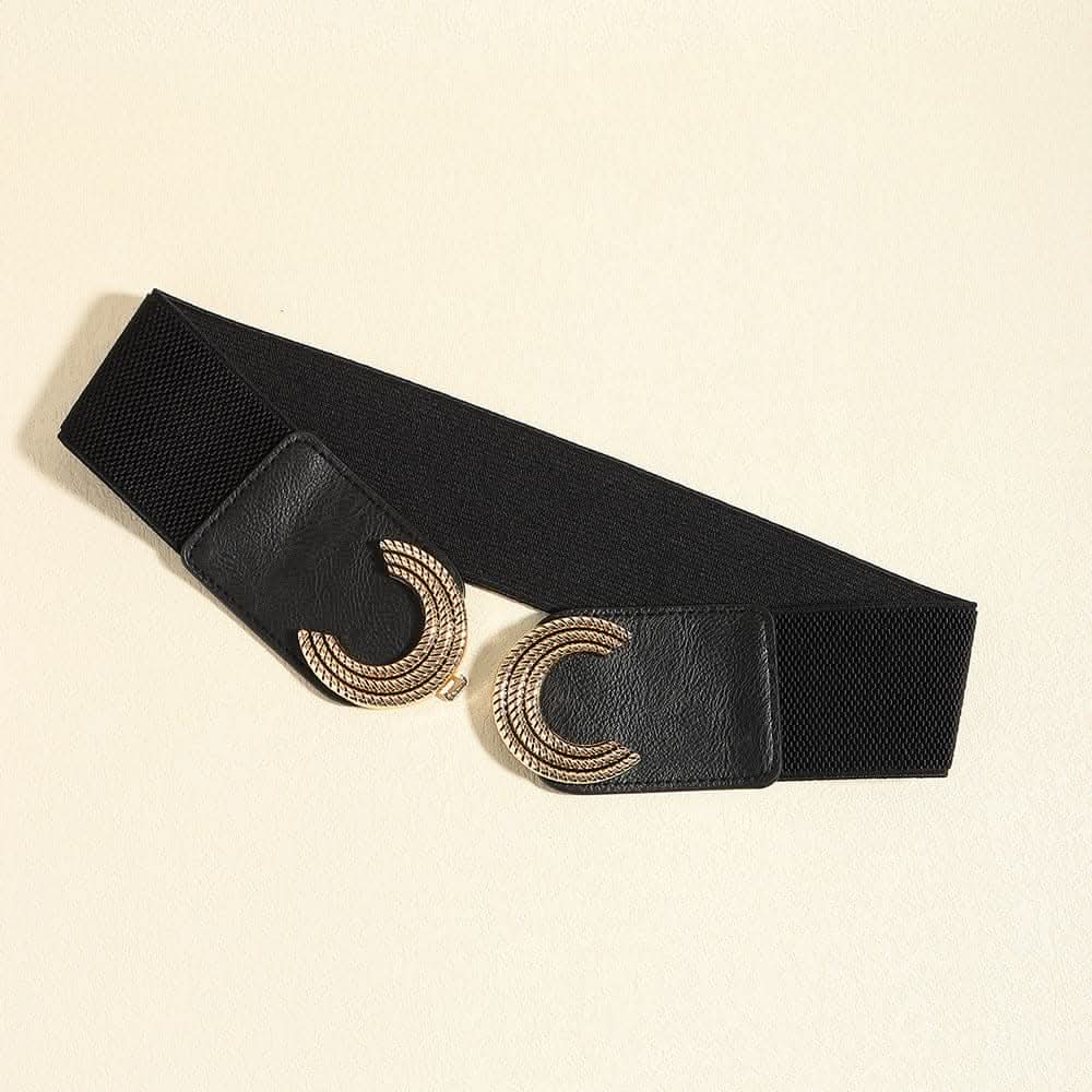 Chic Double C Waist Belt - 25.6"