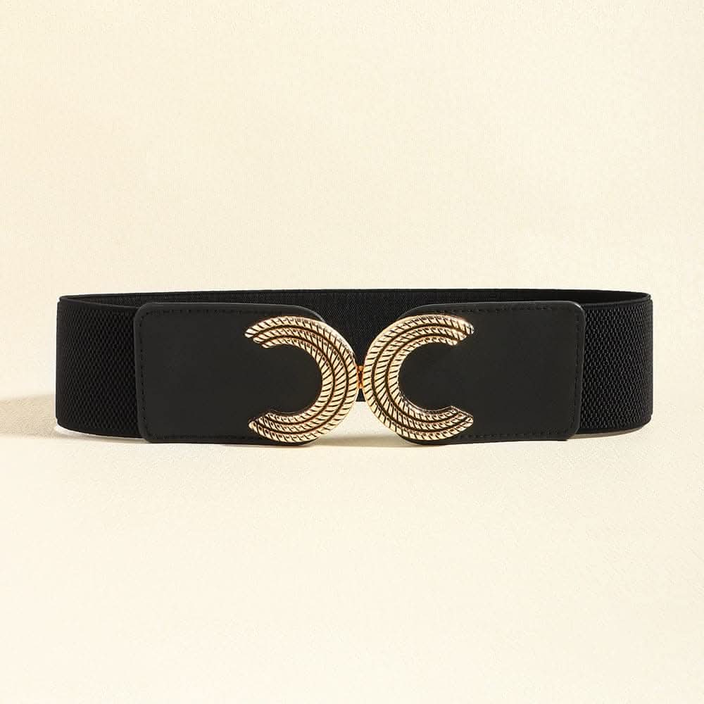 Chic Double C Waist Belt - 25.6"