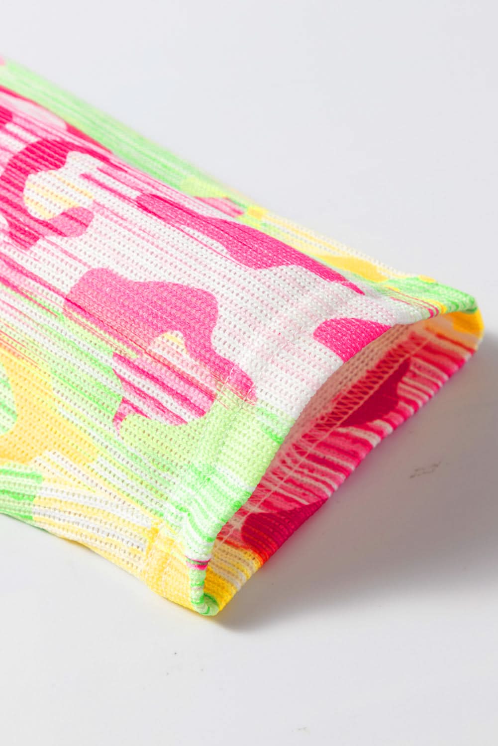 Color block leopard tee - plus size