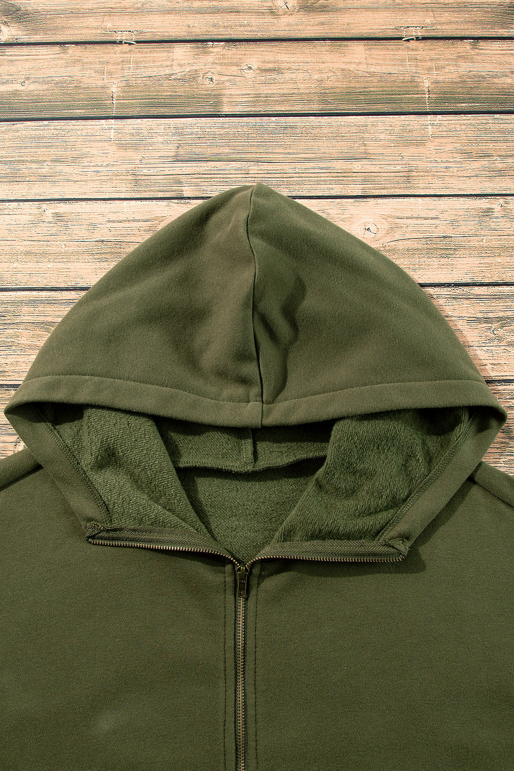 Premium Kate Fleece Lined Half Zipper Hoodie with Kangaroo Pockets