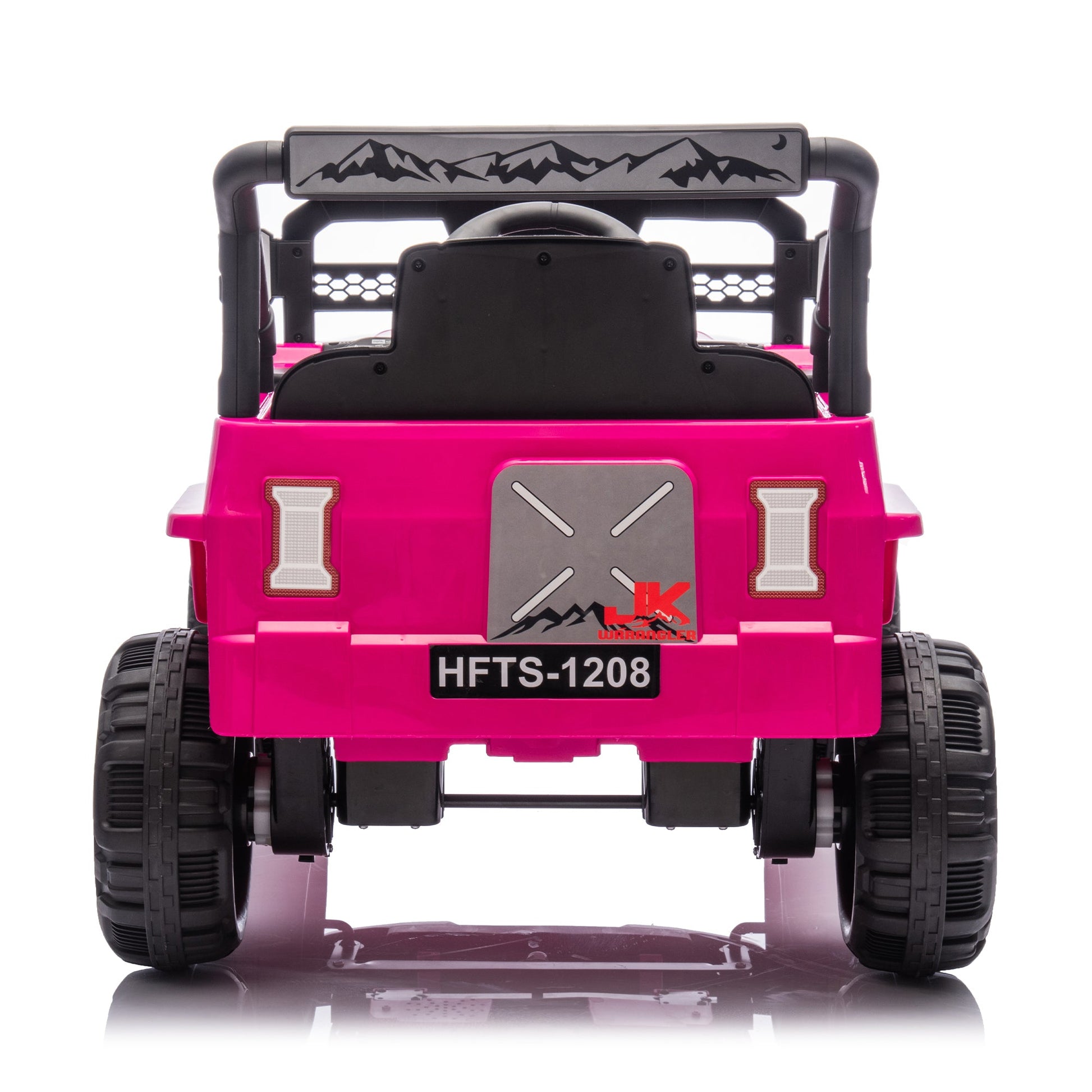 12V Kids Ride On Electric Truck Car W/Parents Control,2WD,Four-wheel suspension,Early education function,Adjustable volume,USB,MP3,Bluetooth,Microphone jack,Power display,LED lights For kids aged 1-4.