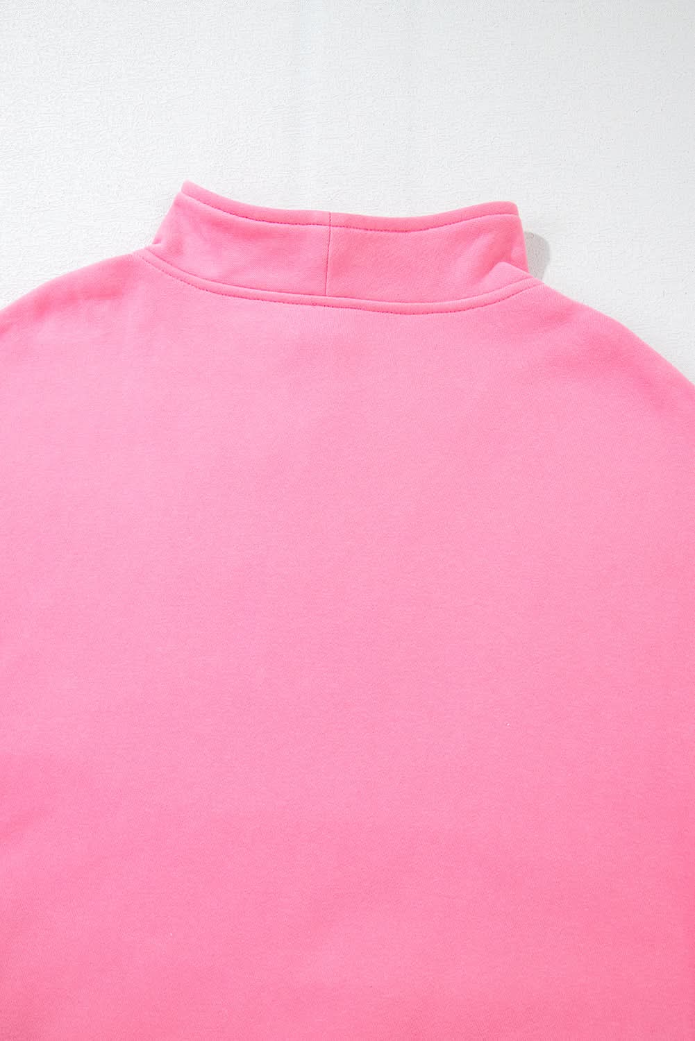 Cozy bonbon zip-up sweatshirt