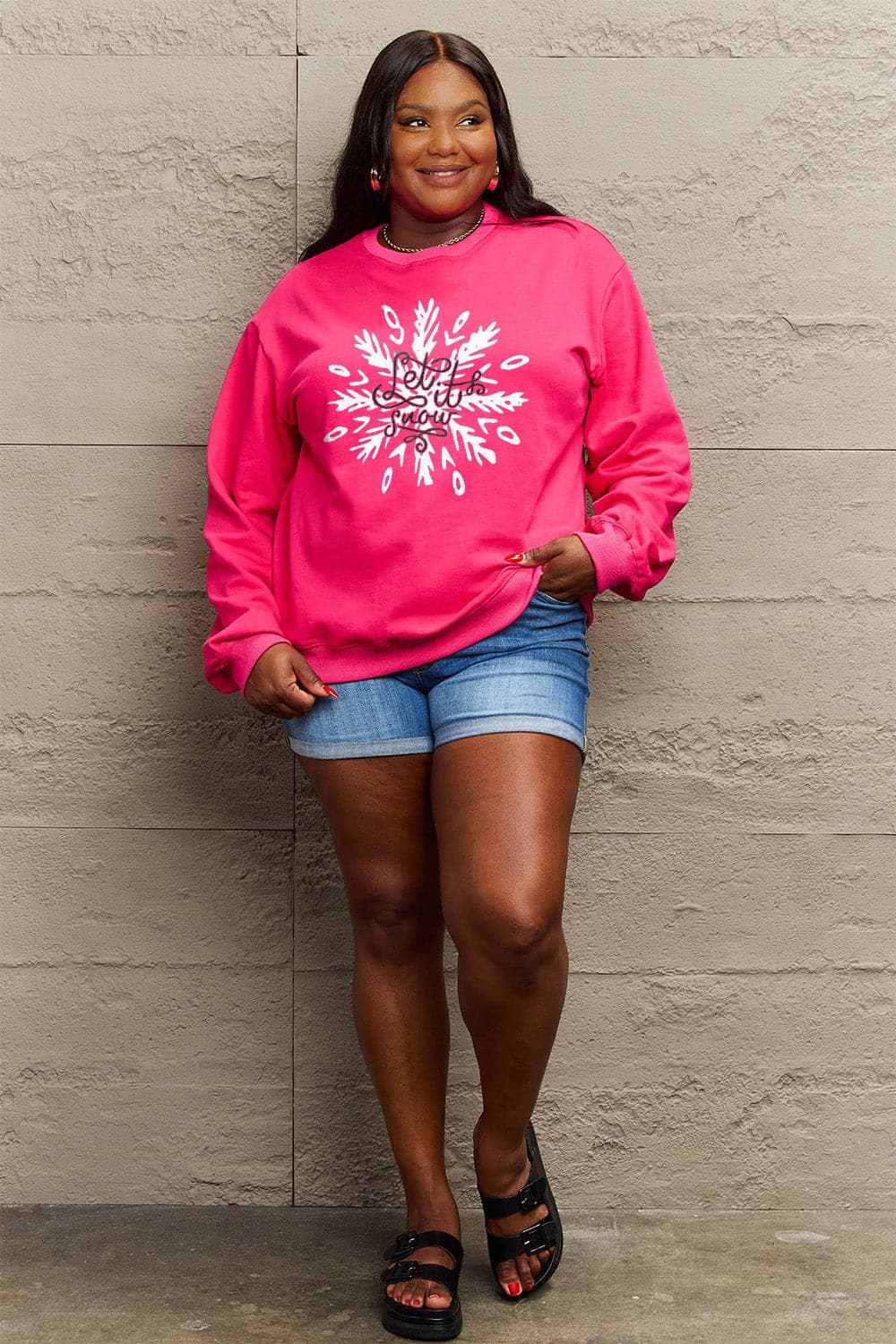 Simply Love festive sweatshirt