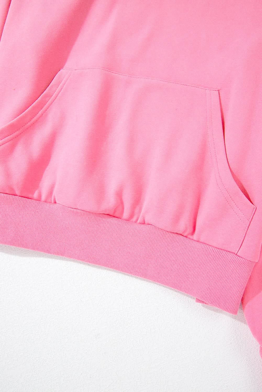Cozy bonbon zip-up sweatshirt