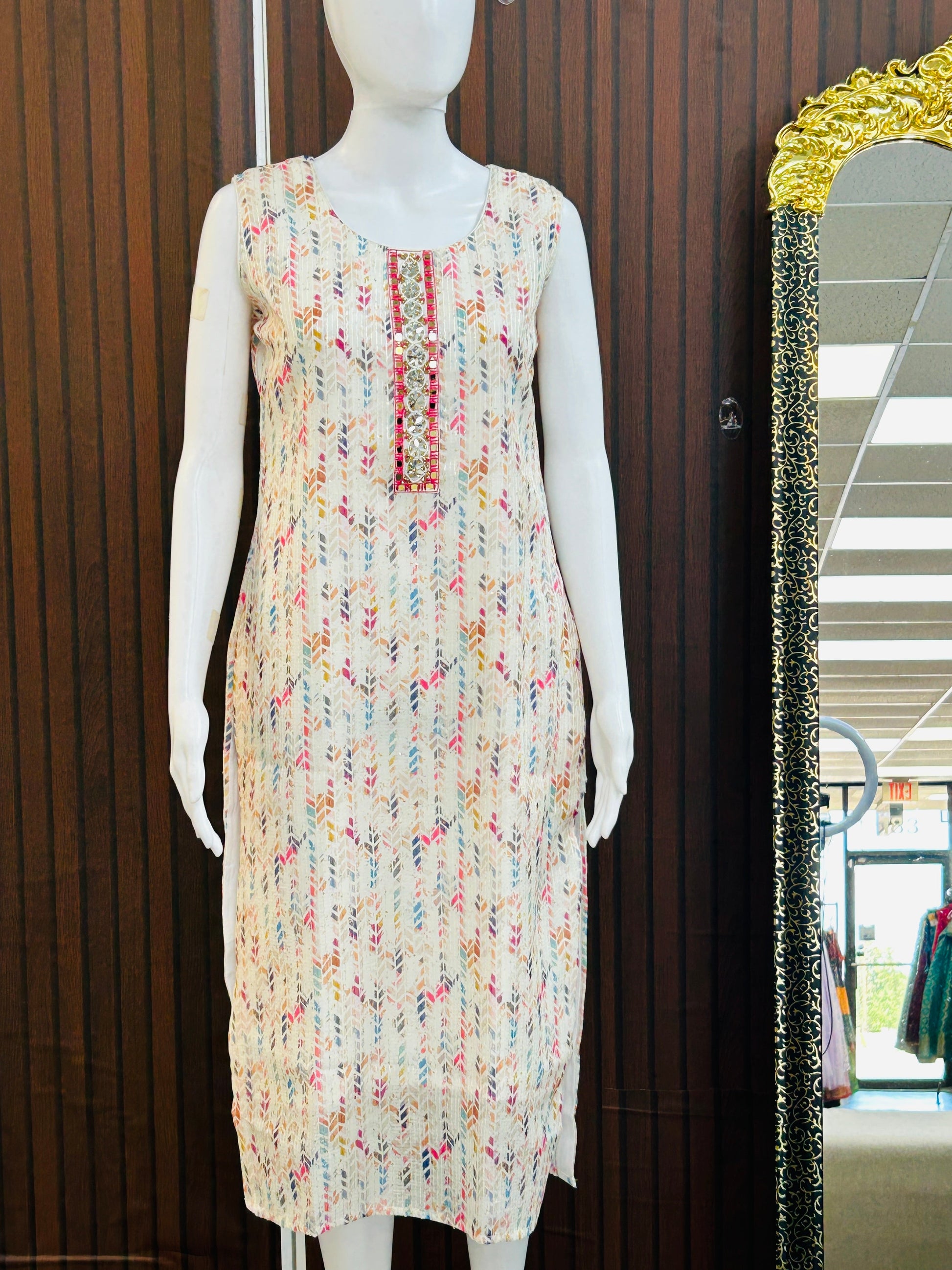 Georgette lightweight kurti