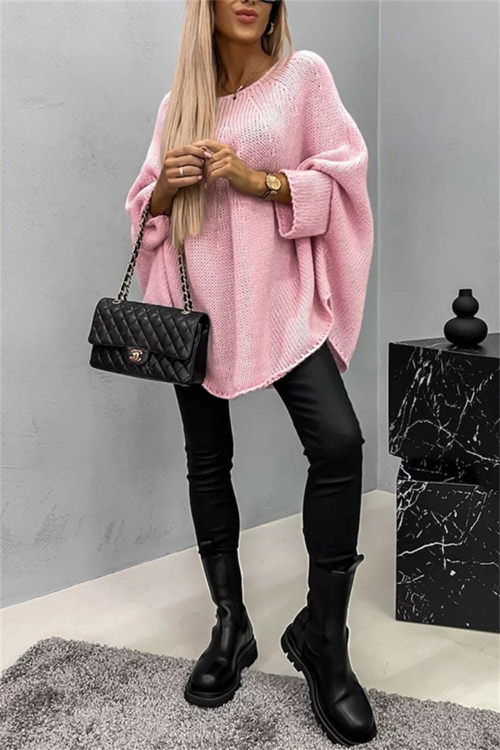 Cozy Batwing Sleeve Sweater