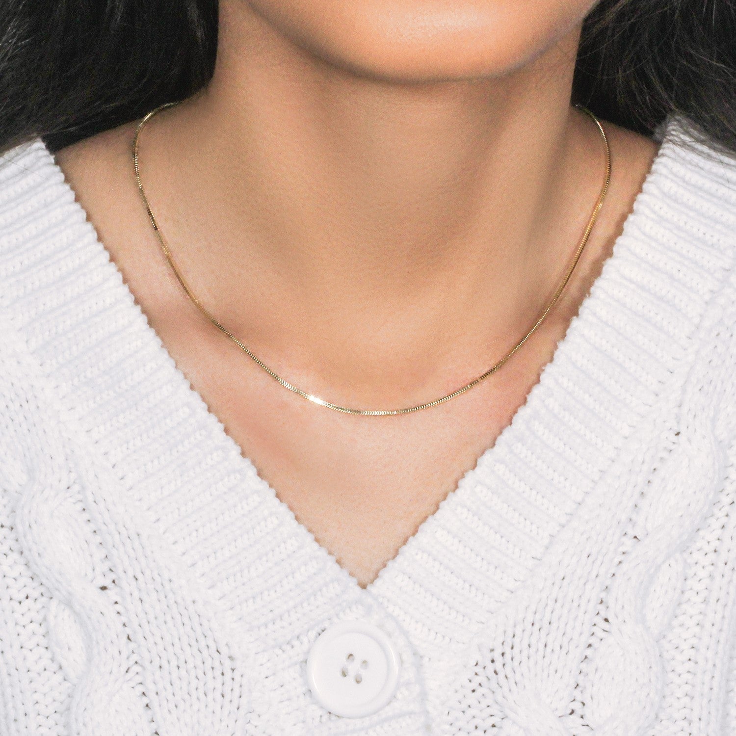 14k Yellow Gold Milano Chain (1.10 mm)