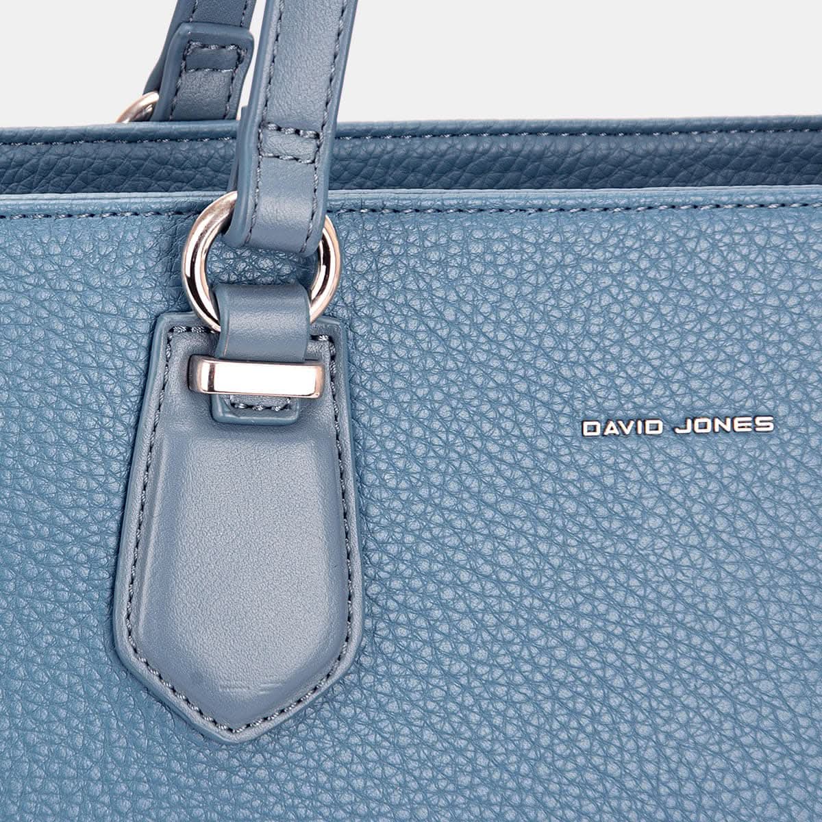 David Jones medium pu leather tote