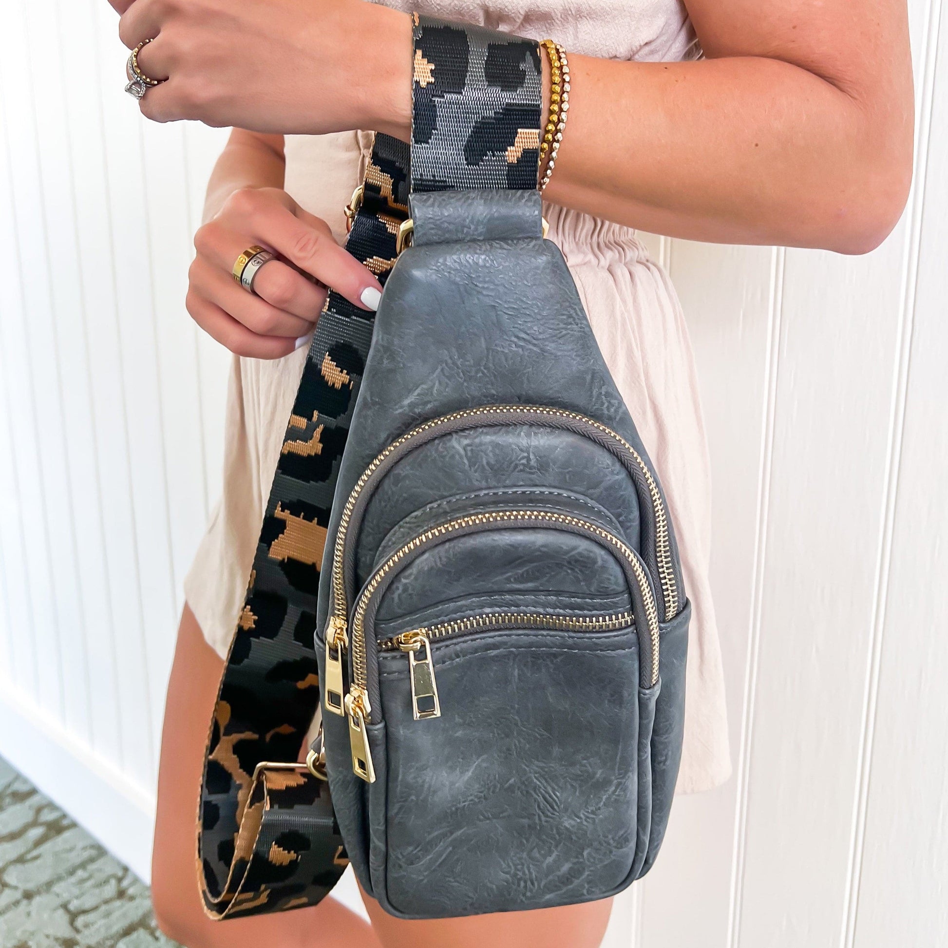 Premium Riley Sling Bag Choose Your Strap Interchangeable Design