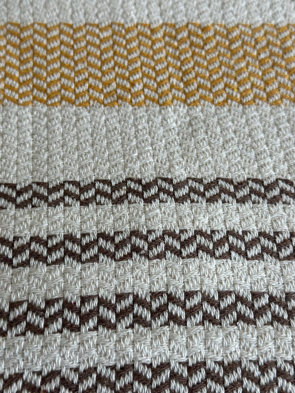 Basiclayersca Cotton Brown Pom Pom Bedspread 110 X 118