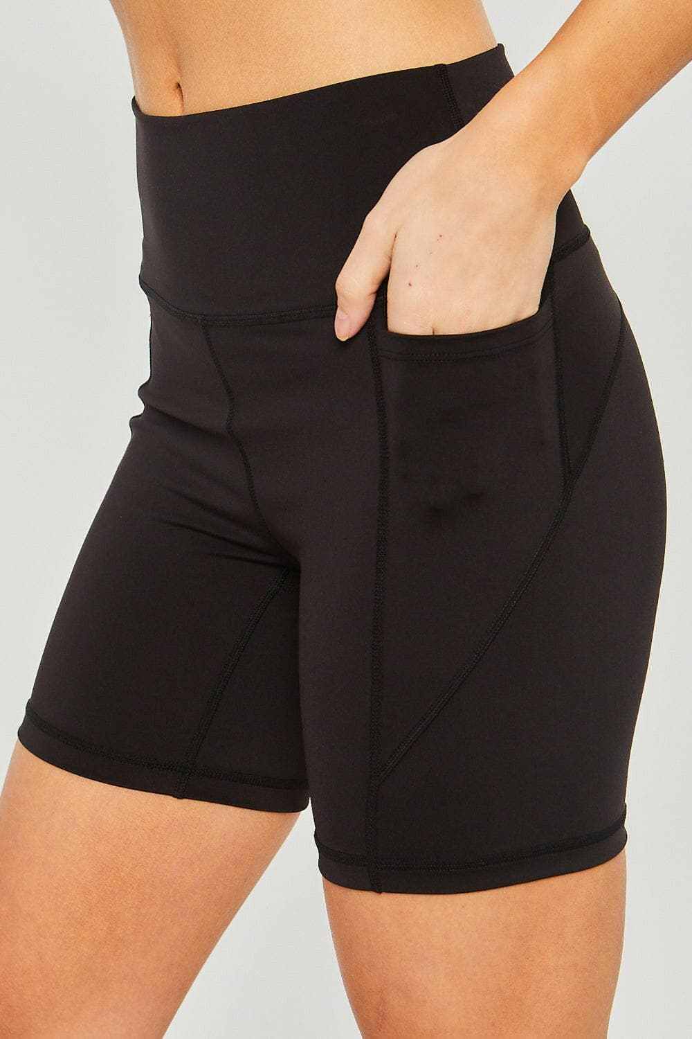 Love Tree high-waisted active shorts