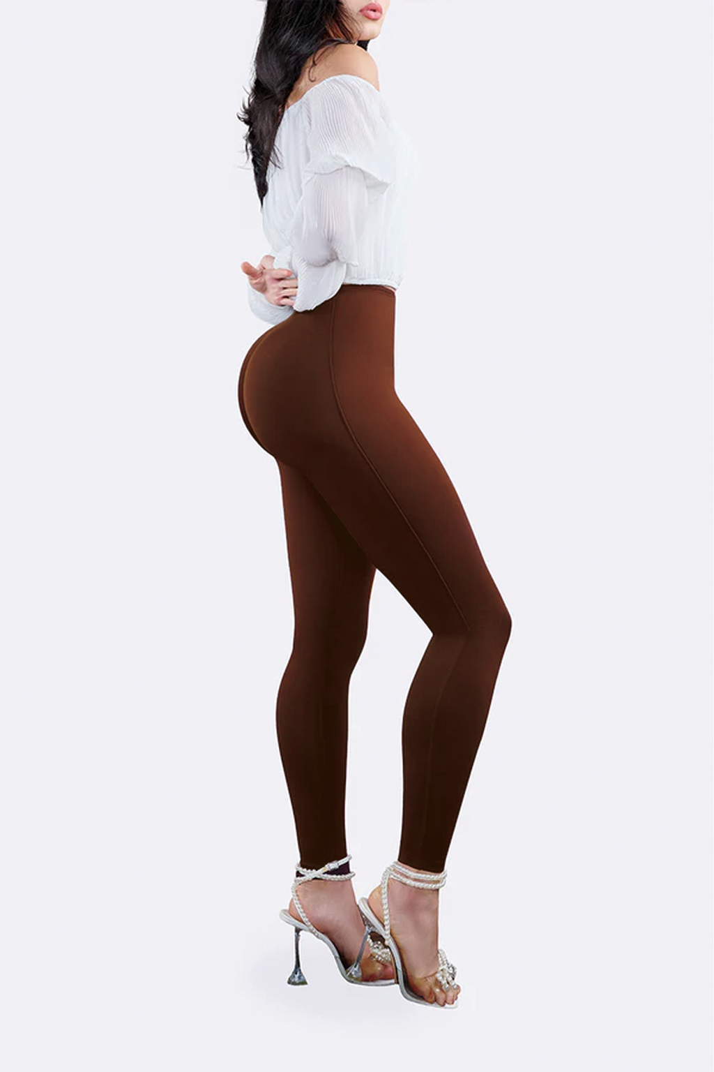 Luxury Booty Skinny Moka Mousse