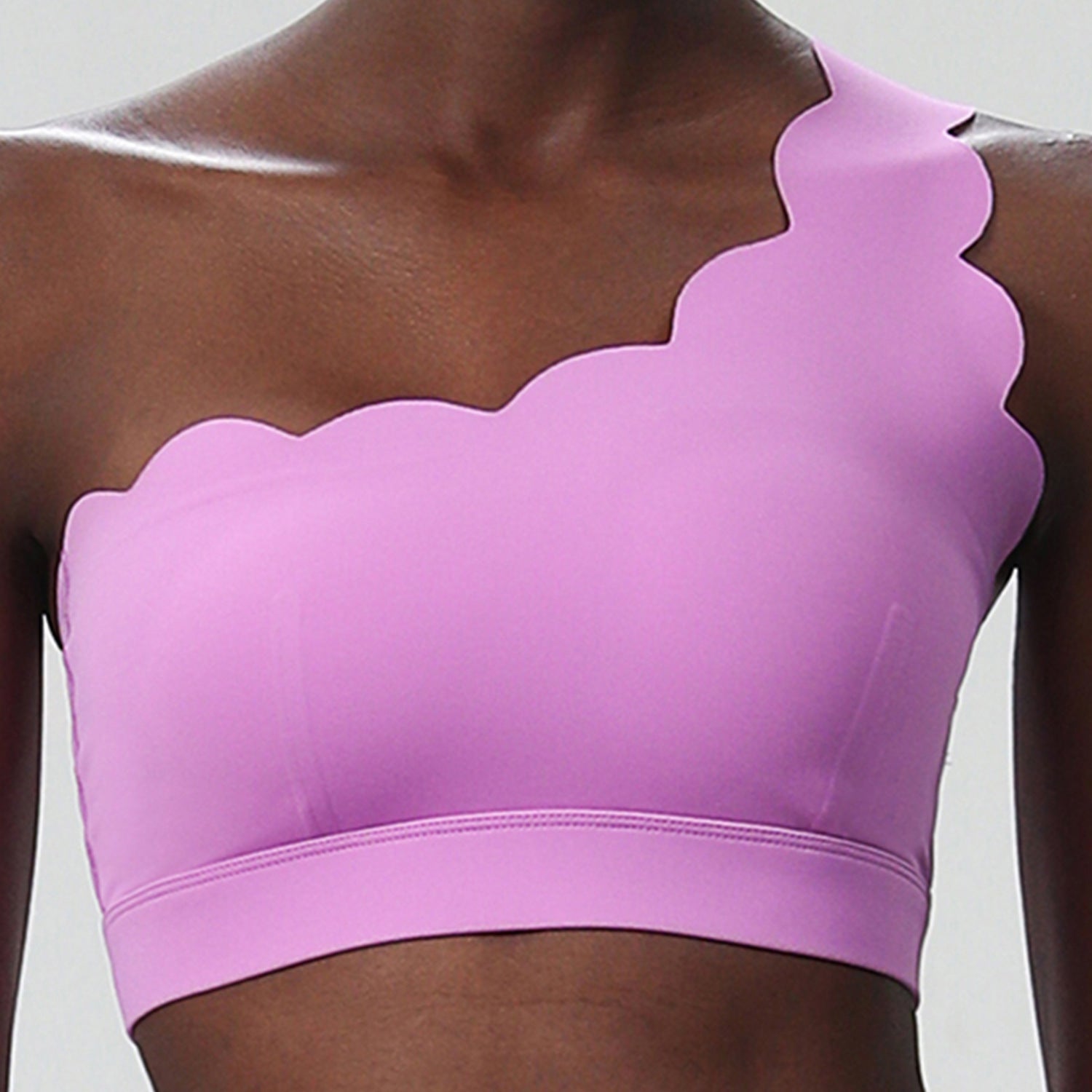 Small Wave One Shoulder Sports Underwear Women Fitness Sports Bra Running Yoga Underwear Sportbra