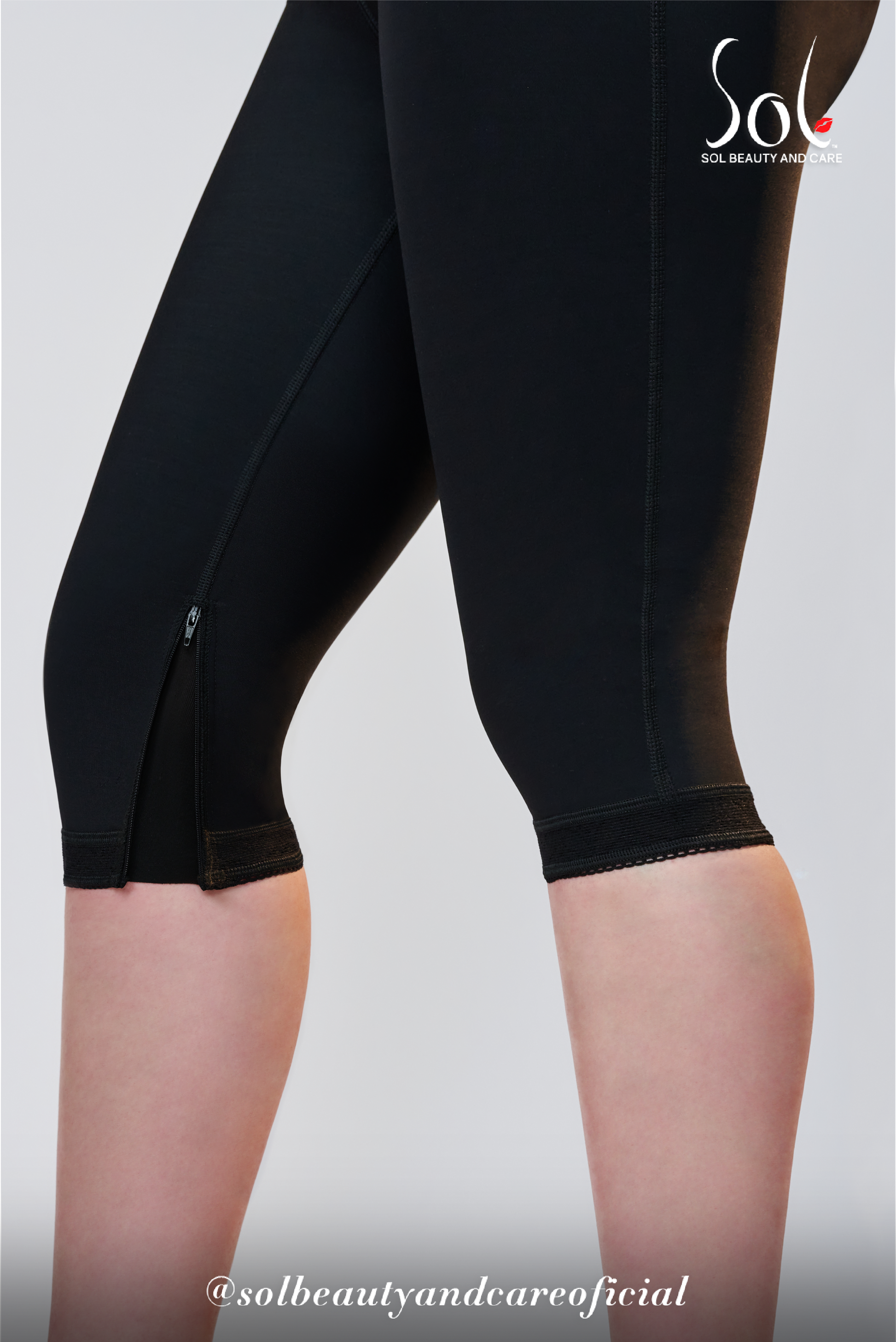 Hourglass Short High Rise Knee length