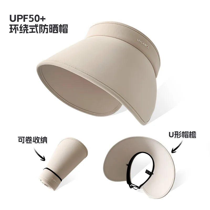 Premium Summer Wide Brim Floppy Visor Hats for Sun Protection