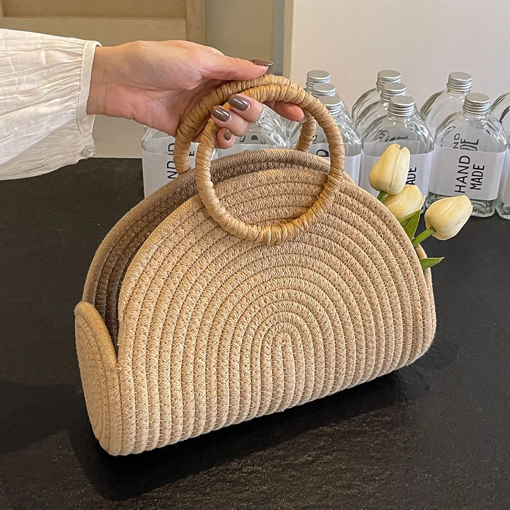 Premium Handwoven Clutch Purse for Stylish Beach Days