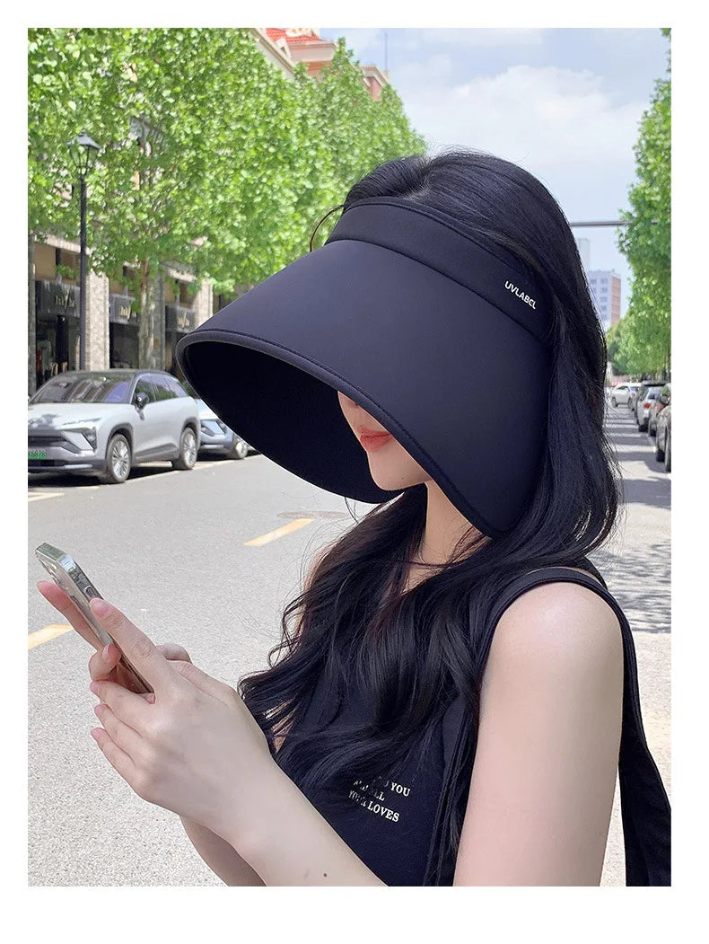 Premium Summer Wide Brim Floppy Visor Hats for Sun Protection
