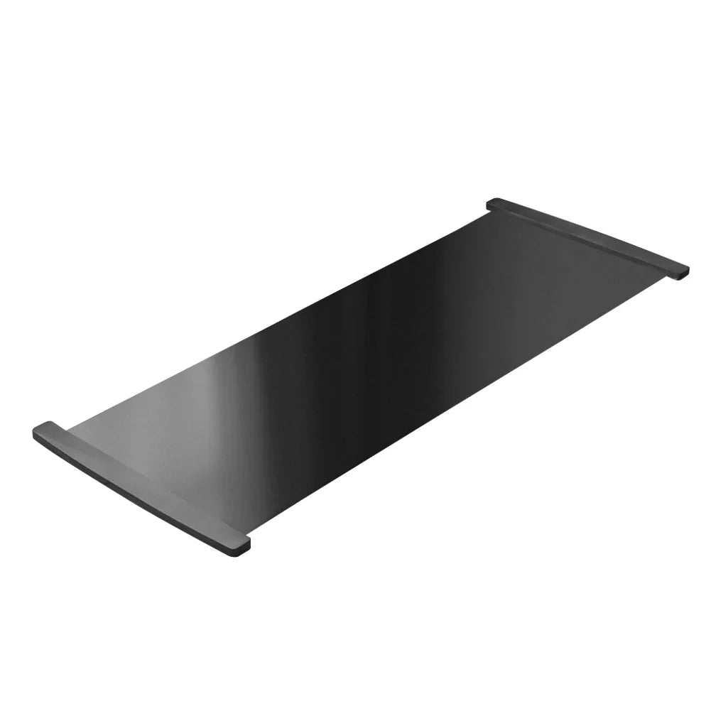 140/180/200cm Yoga Mat Skating Slide Board Household Sliding Fitness Training Board for Ice Hockey Roller Skating Leg Exercise