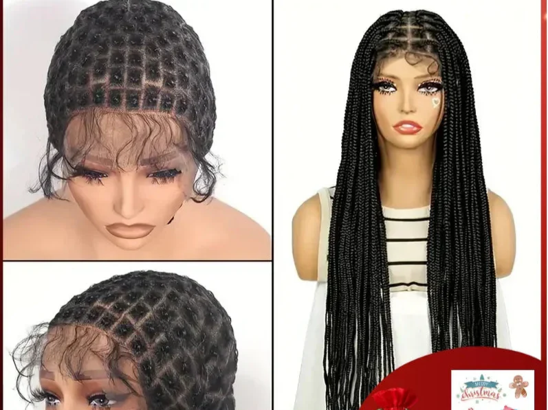 Full Lace Braided Wig Cap | Cornrow Cap | Double Lace Braiding Cap | Knotless Braid Cap