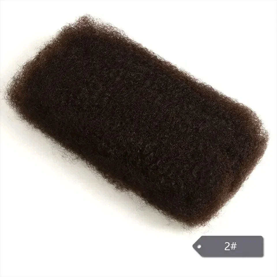 16A Virgin Afro Kinky Bulk Human Hair | Soft, Lightweight, & Long-Lasting for Braiding & Locs (50g)