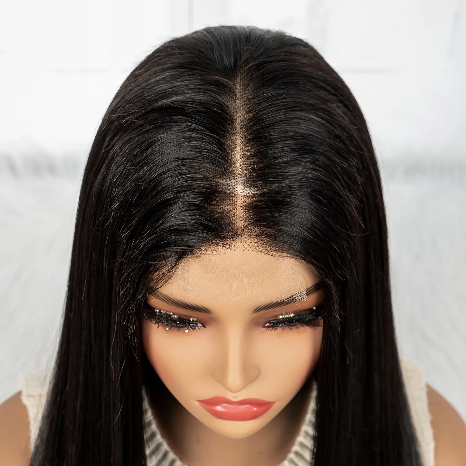 16A Double Drawn 1BT4 Chocolate Brown Bone Straight Wig | 2x6 Real HD Lace Raw Vietnamese Virgin Human Hair