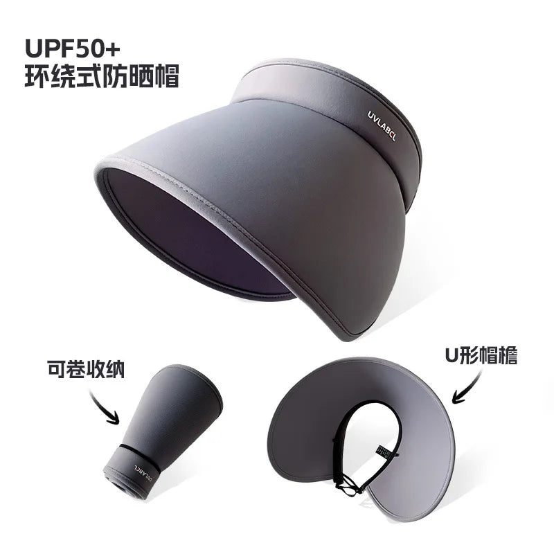 Premium Summer Wide Brim Floppy Visor Hats for Sun Protection
