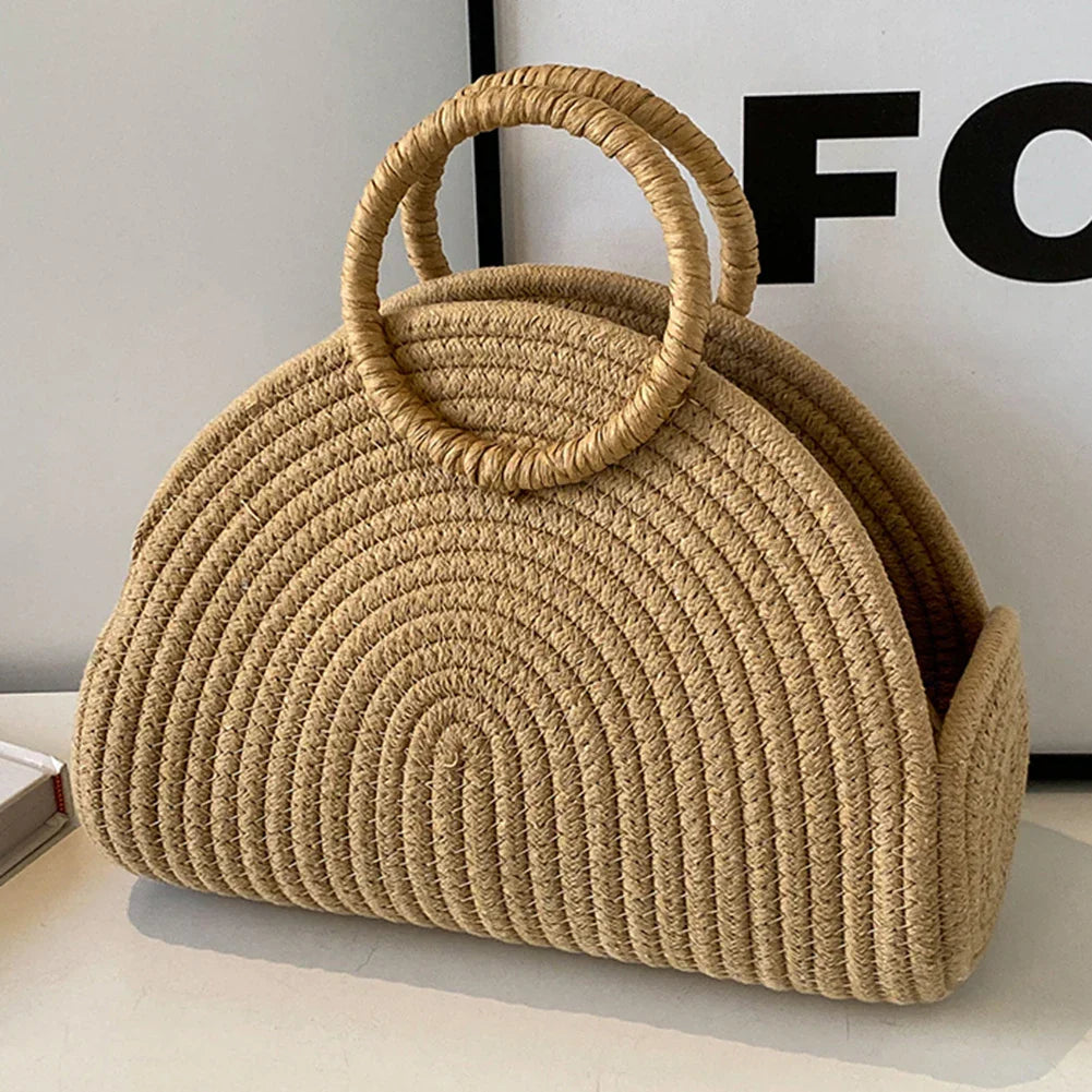 Premium Handwoven Clutch Purse for Stylish Beach Days