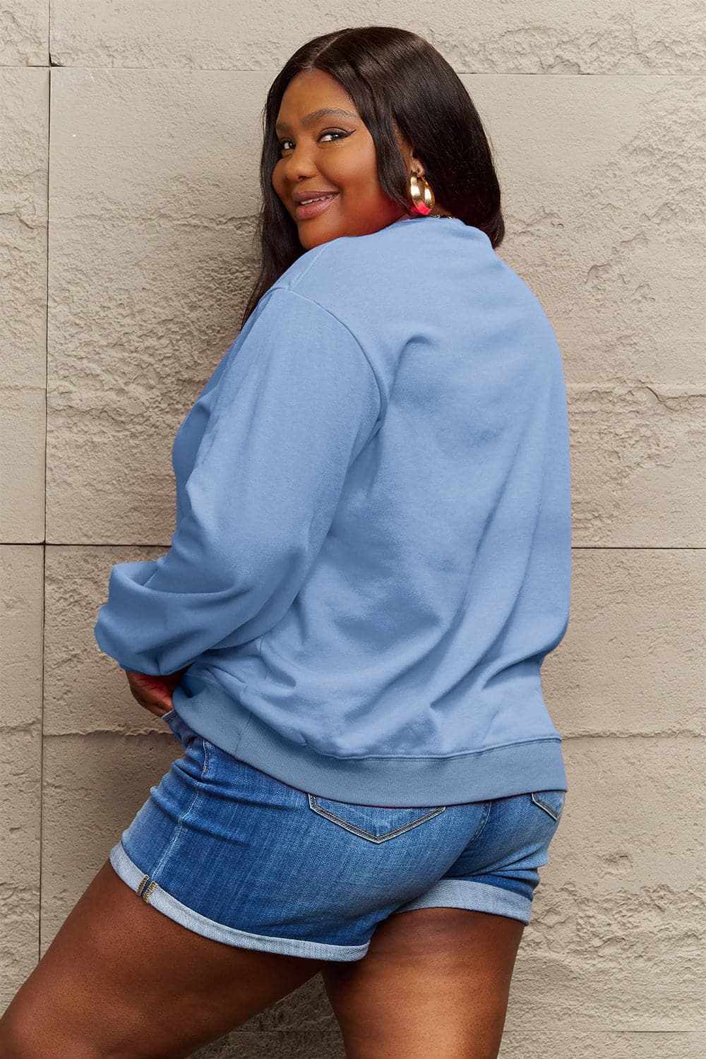 Simply Love festive sweatshirt