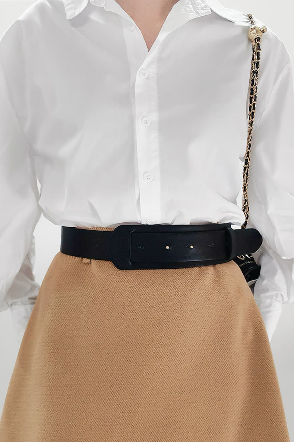 Stylish PU leather belt for any outfit