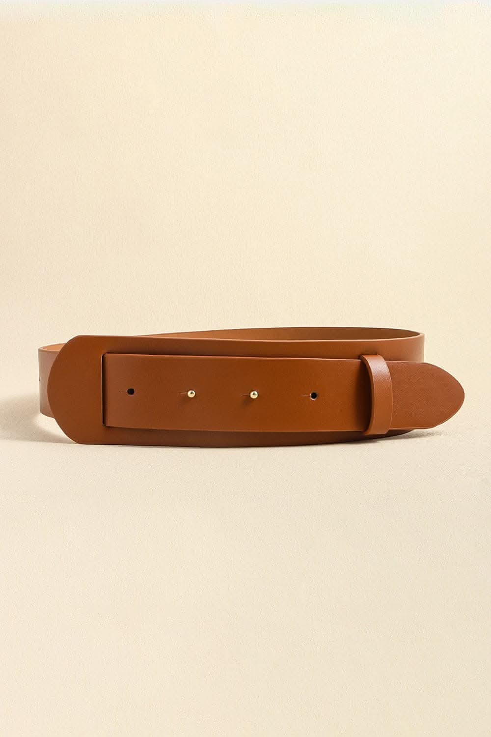 Stylish PU leather belt for any outfit