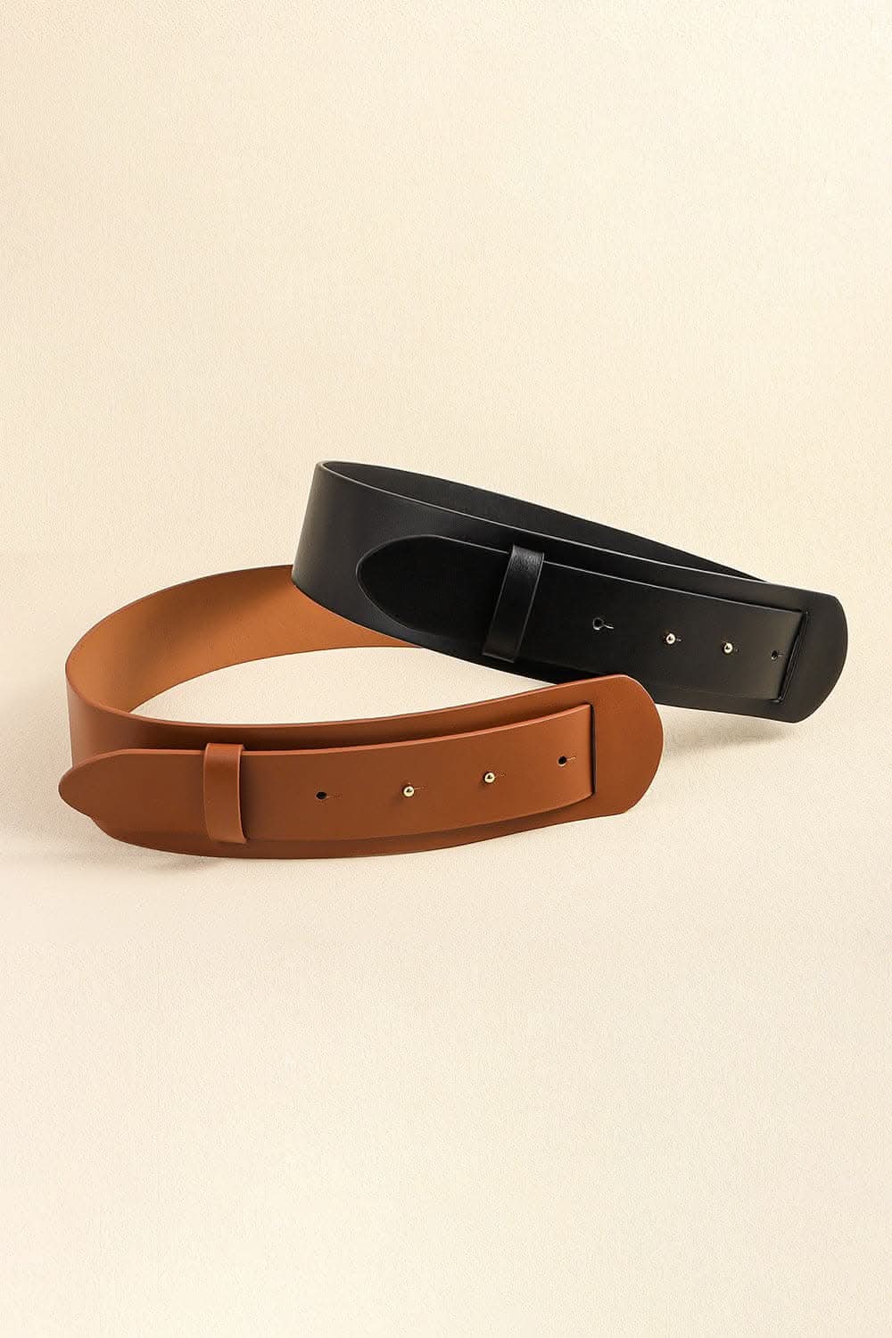 Stylish PU leather belt for any outfit
