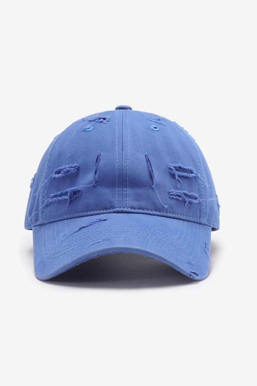 Trendy distressed baseball cap