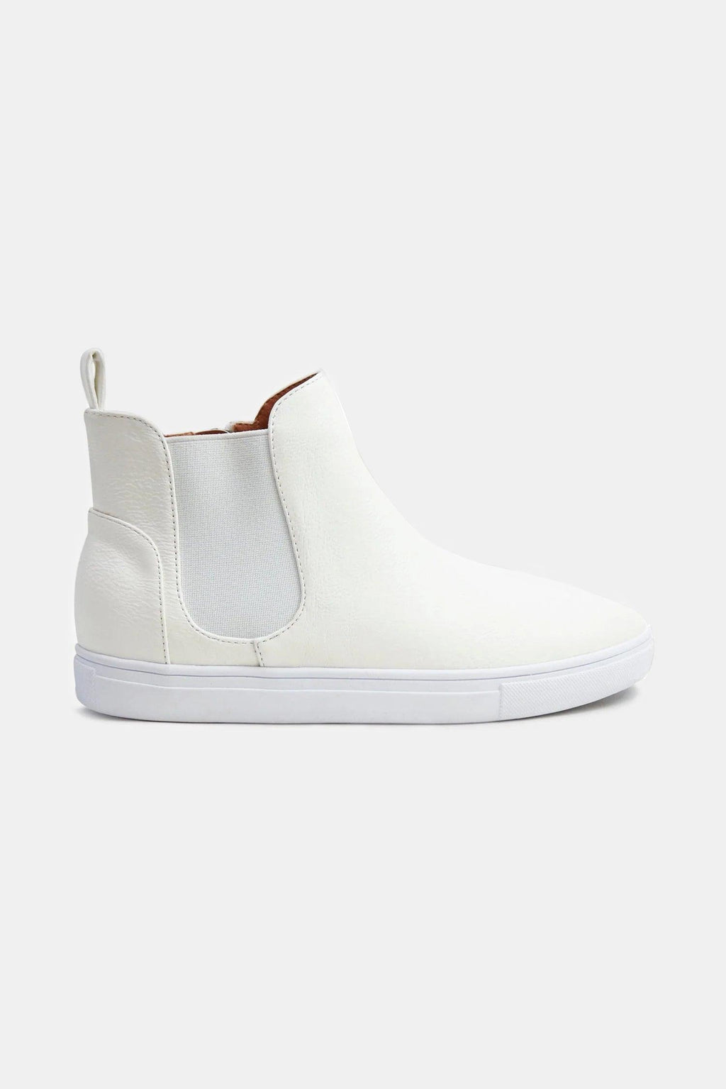 Mayfair Faux Suede Elastic Side Panel Sneakers