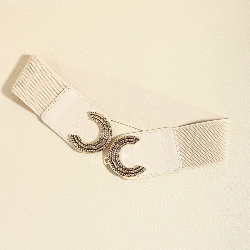 Chic Double C Waist Belt - 25.6"