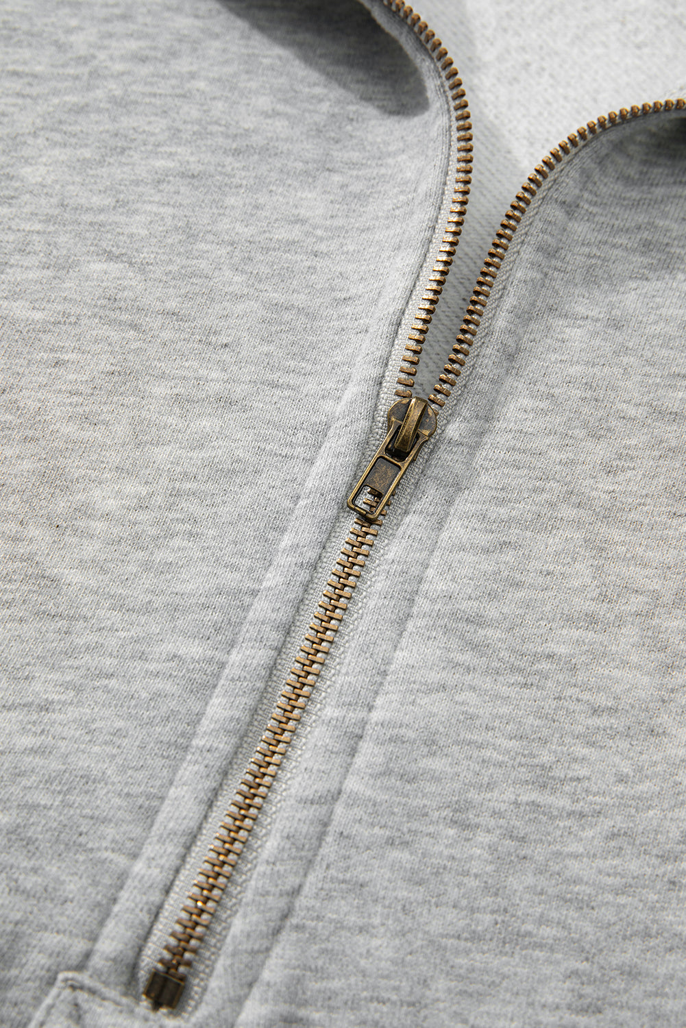 Premium Kate Fleece Lined Half Zipper Hoodie with Kangaroo Pockets