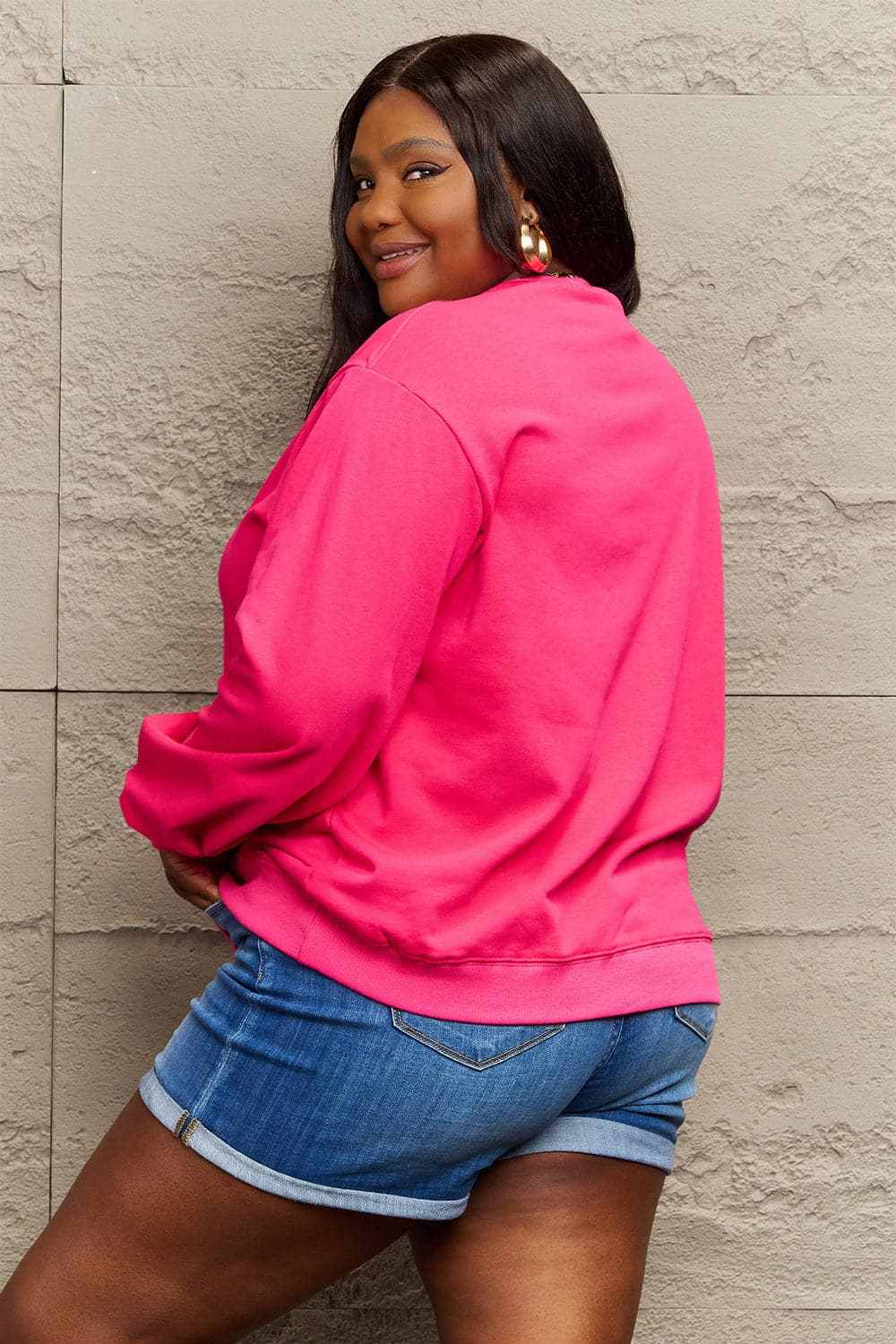 Simply Love festive sweatshirt