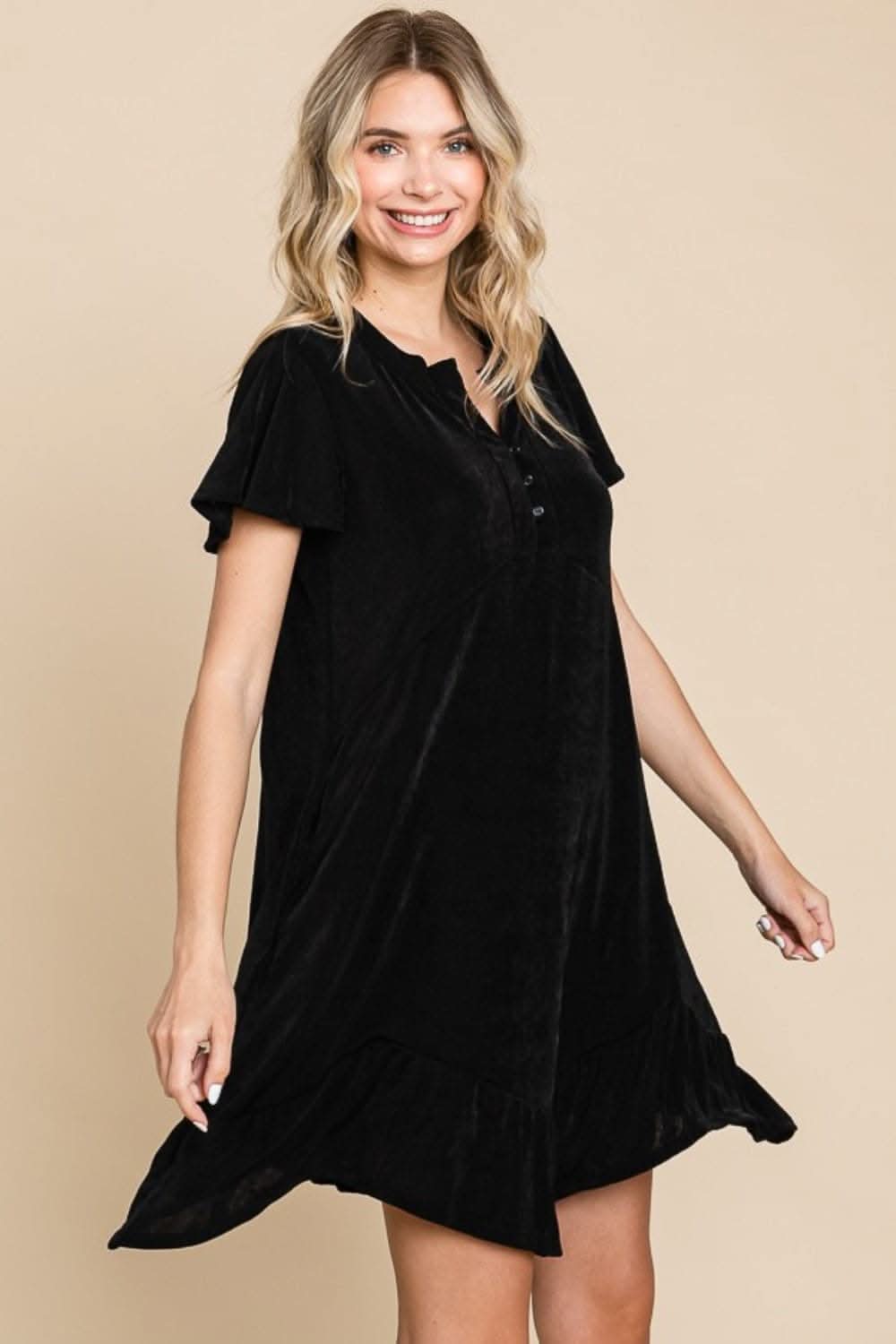 Culture Code notched dress - chic style