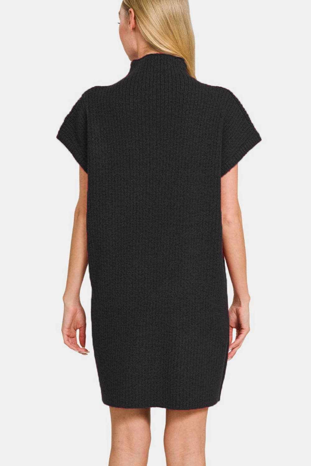 Zenana short sleeve sweater dress