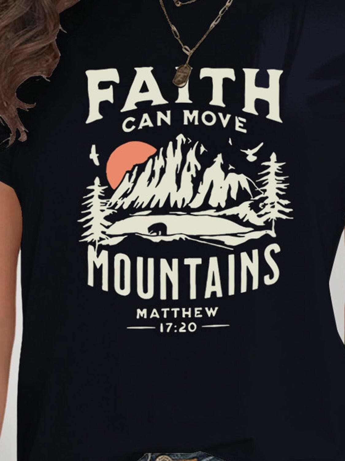 Trendy graphic tee for casual style