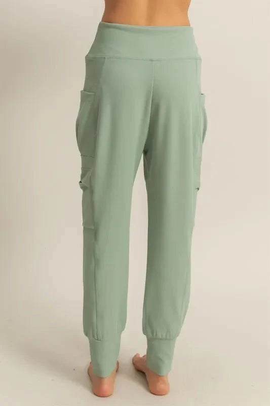HYFVE High-Waist Pocket Detail Comfy Sweatpants for Women
